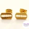 گوشواره میخی طرح تیغ اسپرت استیل کد 1151