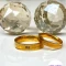 حلقه طلایی استیل اسپرت برند R&w کد 3029