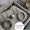 ست گردنبند حلقه با قفل قلب مگنتی طلایی و نقره ای (ویولت گالری) کد 9016