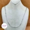 زنجیر آجری نقره ای و طلایی 45 سانت کد 1706