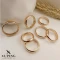 حلقه رینگ ساده مارک ژوپینگ کد 1056