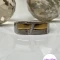 حلقه استیل اسپرت نگین دار دورنگ مردانه برند سواچ کد 3055