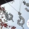 نیم ست نقره925کد 2005