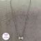 گردنبند دخترانه نقره مدل پاپیون | کد 08