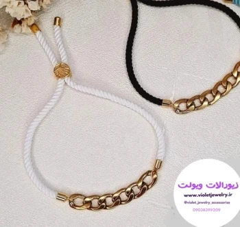 دستبند دخترونه اسپرت کارتیر کراواتی کد 1405