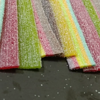 پاستیل نواری شکری مخلوط 100 گرمی ترنج