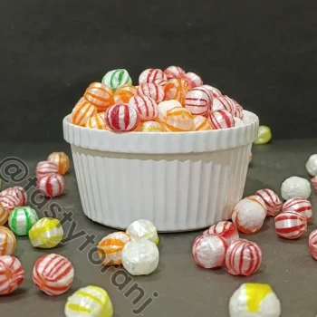 آبنبات توپی درجه یک 250 گرمی ترنج