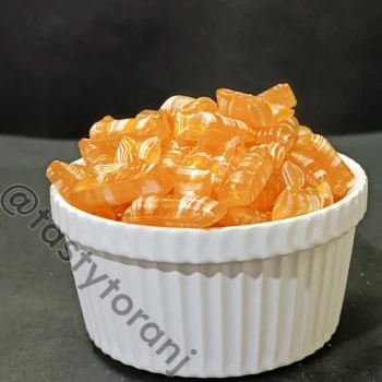 شکلات اطلسی نارنجی درجه یک ترنج 500 گرمی