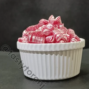 شکلات اطلسی صورتی درجه یک ترنج 250 گرمی