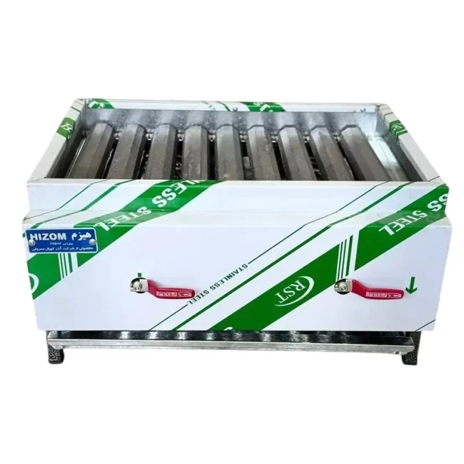 کباب پز گازی هیزم ( پک 2 عددی )