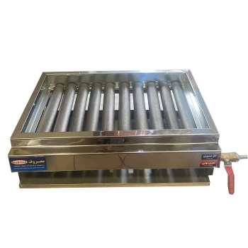 کباب پز گازی معروف مدل 10 شعله ( پک 2 عددی )