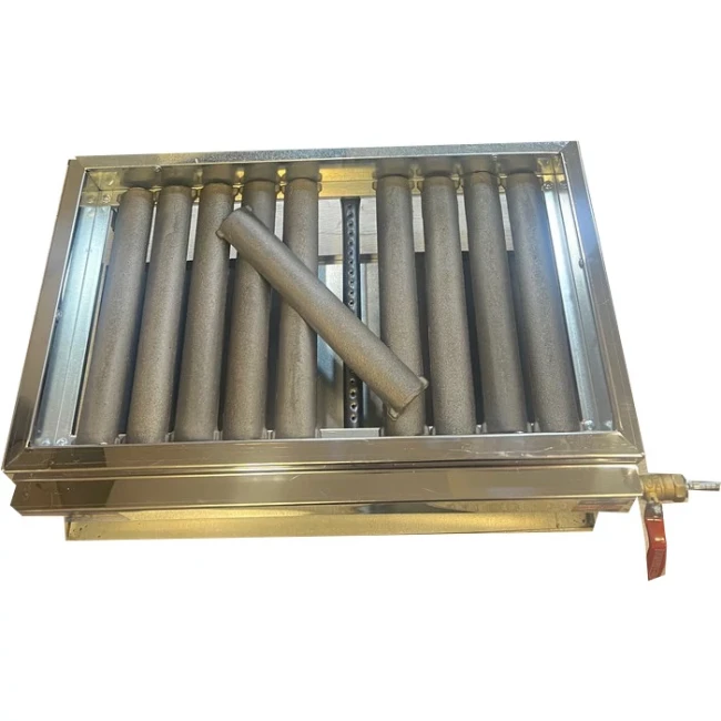 کباب پز گازی معروف مدل 10 شعله ( پک 2 عددی )