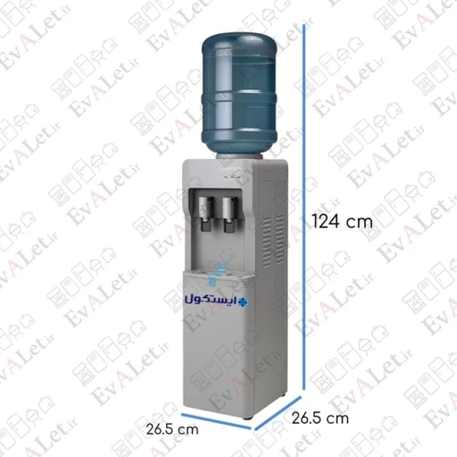 آبسردکن ایستاده ایستکول مدل TM-SG450 به همراه Pet ( پک 2 عددی )