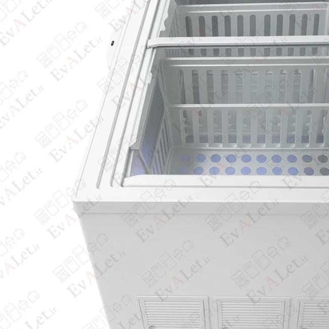 فریزر صندوقی تک درب الکتروفام مدل 420 لیتری ( پک 2 عددی )
