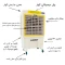 کولر سلولزی بروات مدل BR-28000 ( پک 3 عددی ) 