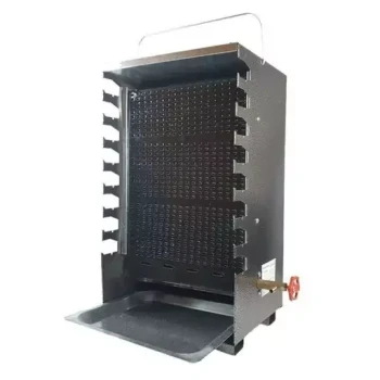 کباب پز گازی ایستاده نوبل مدل 8 سیخ یکطرفه ( پک 5 عددی )