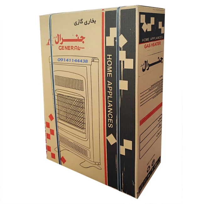 بخاری جنرال افروز مدل بدون دودکش ( پک 10 عددی )