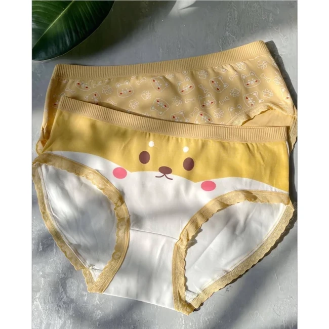 شورت عروسکی طرحدار فاکس کد 90070