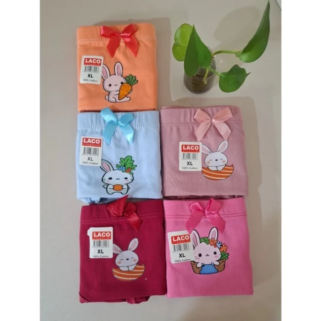 شورت عروسکی دخترانه نخی سایز xl