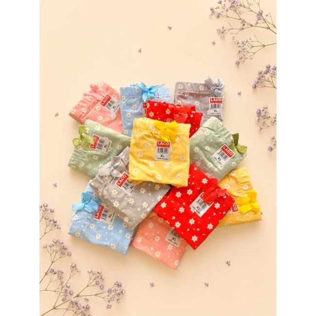شورت نخی طرح بهار سایز xl کد 31314