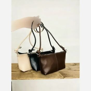 کیف فانتزی صابونی شیک رنگبندی متنوع سایز 22 در 12