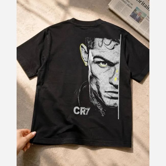 تیشرت طرح کریس رونالدو CR7 بچگانه