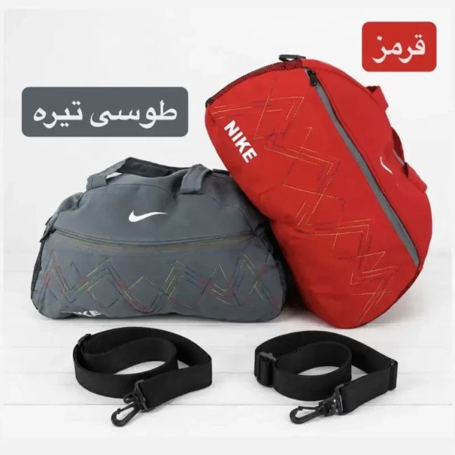 ساک ورزشی پارچه ای بند دار ابعاد 45 در 25 در 15 سانتیمتر