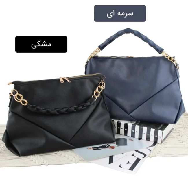 کیف زنانه چرم مصنوعی روزمره و رسمی بند بلند (3)