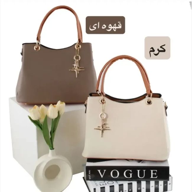 کیف زنانه چرم مصنوعی اسپرت و روزمره با بند بلند (2)