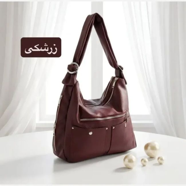 کیف زنانه دخترانه چرم مصنوعی روزمره مدرسه دانشگاه