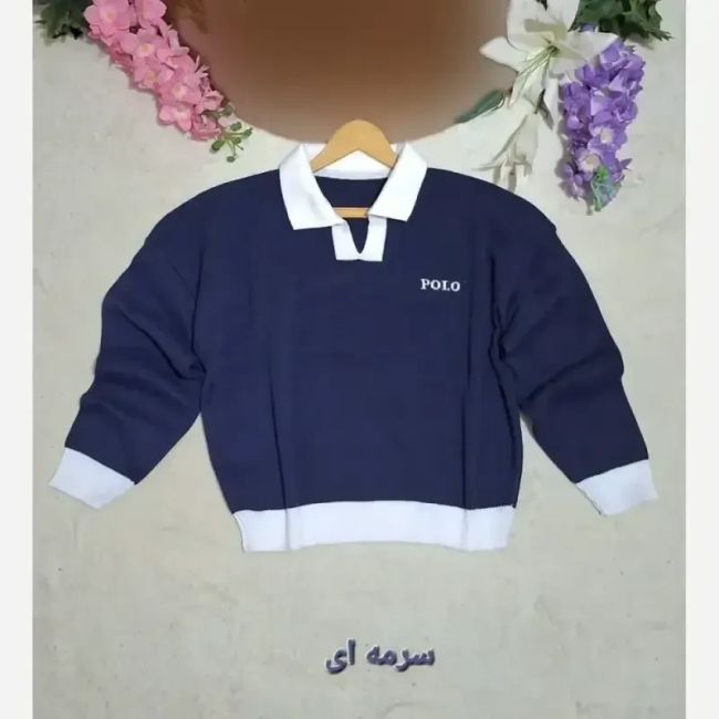 کراپ بافت پولو polo زنانه و دخترانه فری سایز