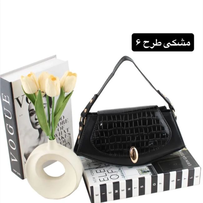 کیف پاسپورتی زنانه چرم مصنوعی اسپرت مجلسی مدل زیپدار