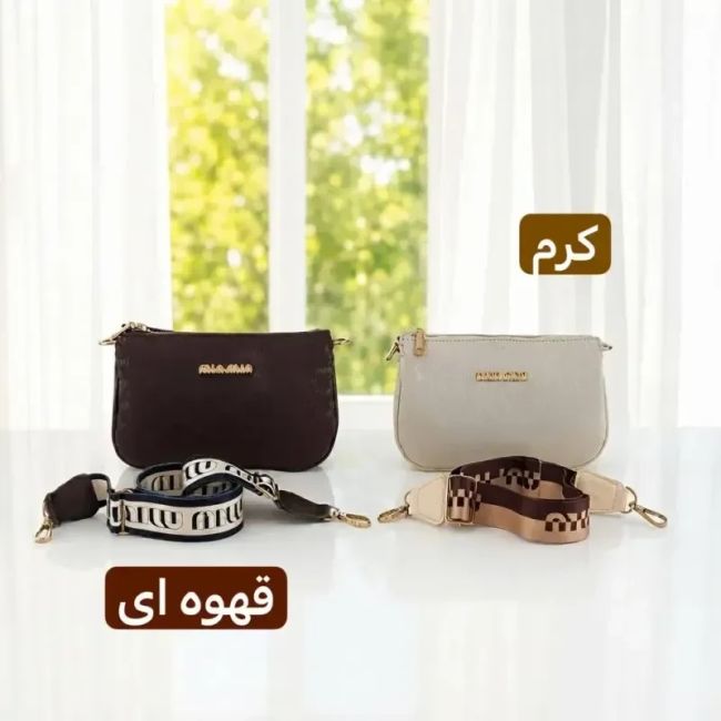 کیف زنانه پاسپورتی چرم مصنوعی روزمره و مهمانی (2)
