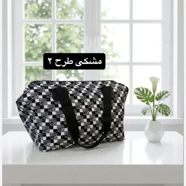 ساک دستی پارچه ای اسپرت و روزمره ابعاد 50 در 30 در 20 سانتیمتر
