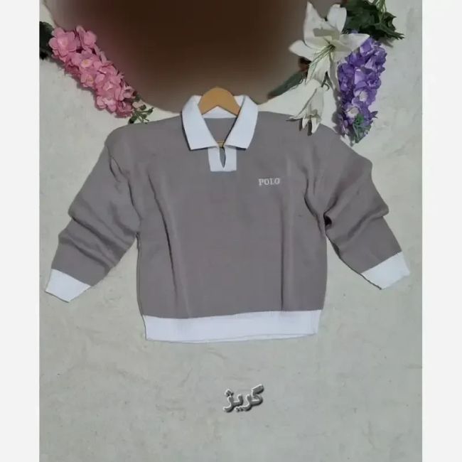 کراپ بافت پولو polo زنانه و دخترانه فری سایز