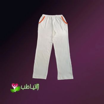 شلوار راحتی زنانه ژانیاطب نخی ضد بو و عرق سایزبندی کامل