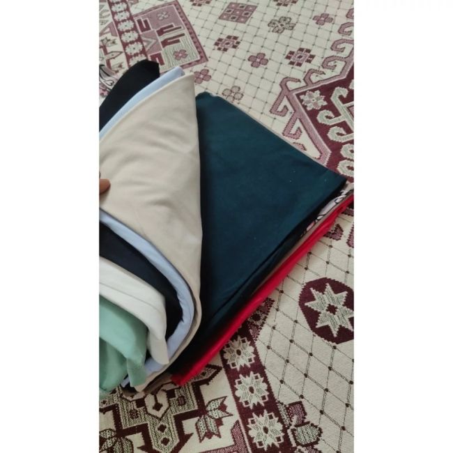 تیشرت باکسی نخ پنبه زنانه و دخترانه اسپرت قد 65 سانت