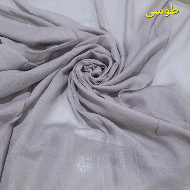 شال نخی سوپر نخ گیاهی ساده ابعاد 200 در 80 مناسب بهار و تابستان