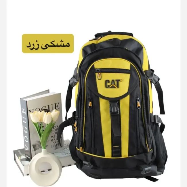 کوله پشتی پارچه ای روزمره و مدرسه دانشگاه دارای بند بلند و جیب دار