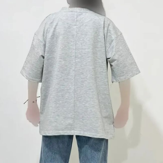 تیشرت باکسی زنانه گلکسی دورسینه 1200 سانت قد 64 سانت