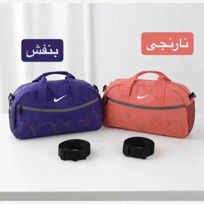 ساک ورزشی پارچه ای بند دار ابعاد 45 در 25 در 15 سانتیمتر
