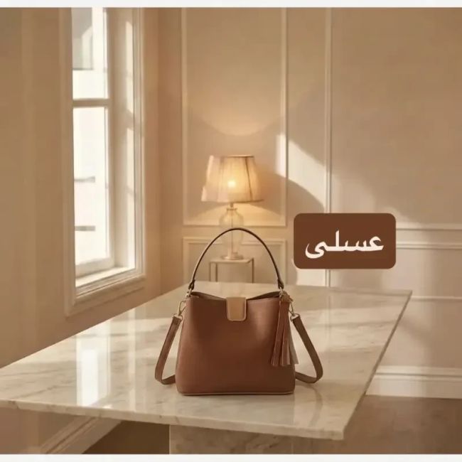 کیف زنانه اسپرت روزمره چرم مصنوعی مدل دو بند