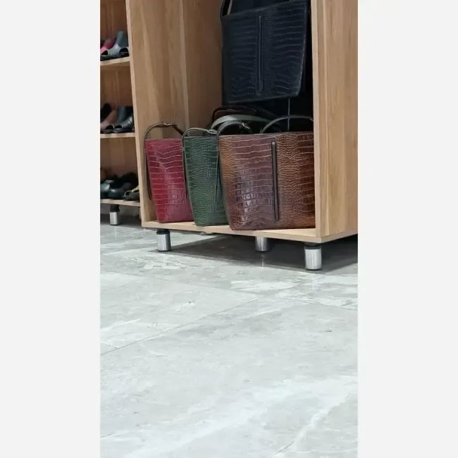 کیف زنانه چرم طبیعی گاوی تبریز مدل آناهیتا