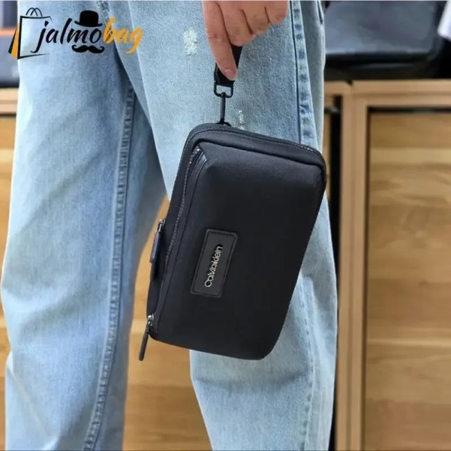کیف دوشی و دستی اسپرت کلوین کلاین مدل 3 کاره برزنتی آبگریز