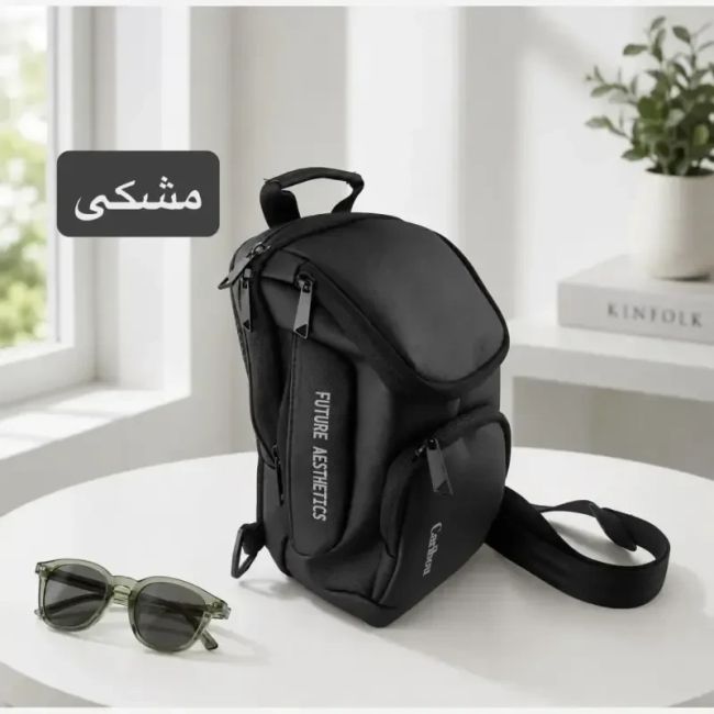کیف مردانه روزمره اسپرت جنس ریپس با 5 جیب بیرونی و آستر ساتن