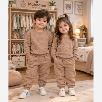 بلوز شلوار بچگانه 1 تا 3 سال پاییزه نخ پنبه اعلا مناسب فصل سرما