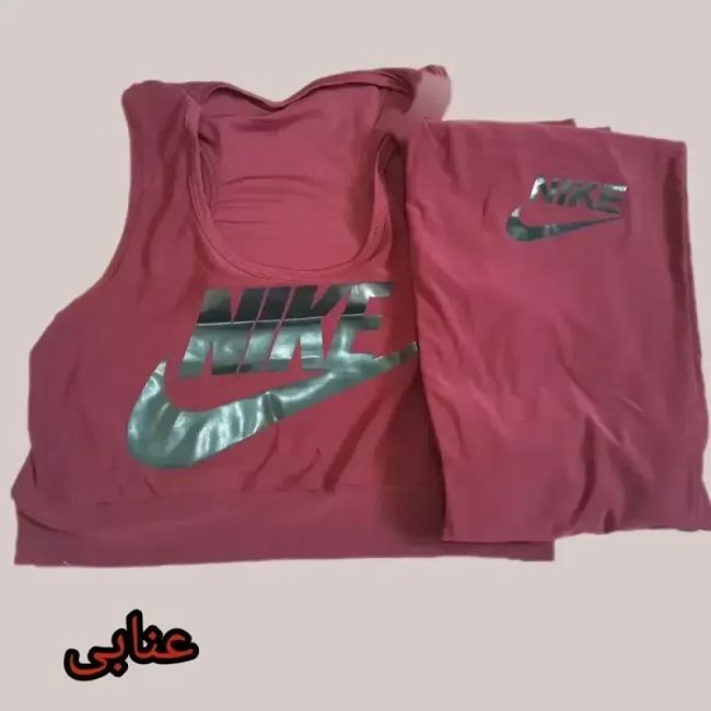 ست نیم تنه و ساپورت ورزشی زنانه جنس فیلامنت سایز 38 تا 48