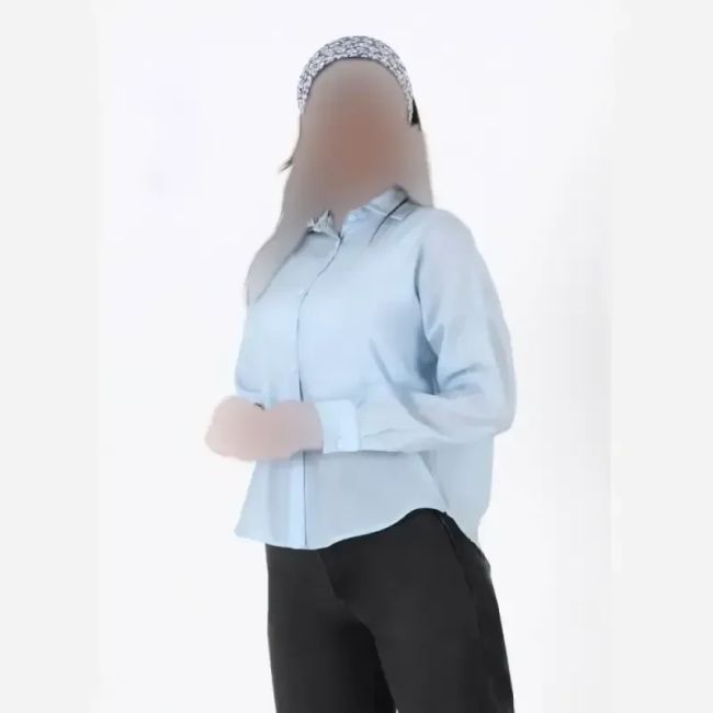 شومیز زنانه شیشه ای لخت مدل لیدا فری سایز رنگبندی متنوع