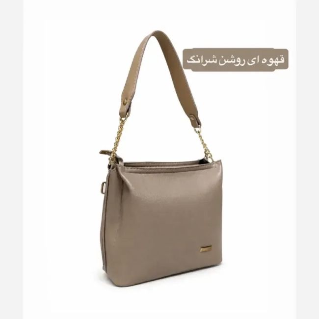 کیف زنانه چرم مصنوعی دستی و دوشی رسمی و روزمره