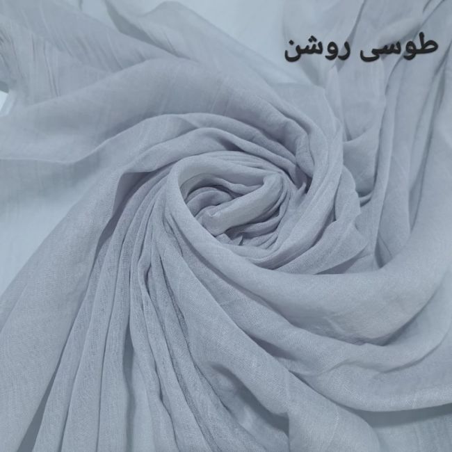 شال نخی سوپر نخ گیاهی ساده ابعاد 200 در 80 مناسب بهار و تابستان